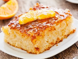 Италианска портокалова оризова торта - снимка на рецептата